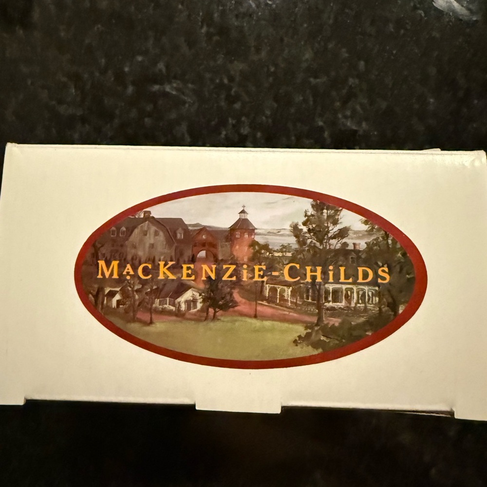 MacKenzie-Childs Double Drop Ornament - Picture 6 of 6